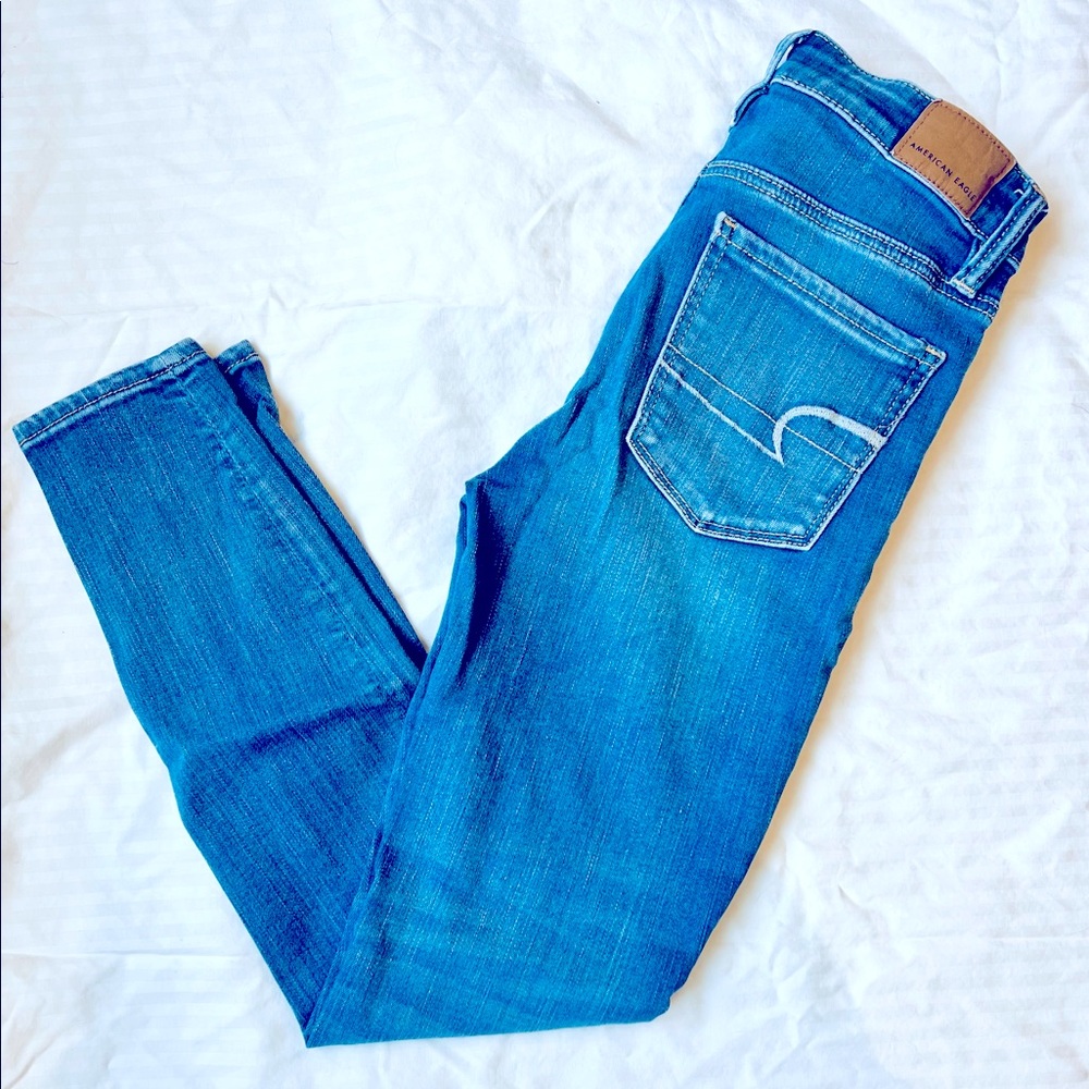 American Eagle hi-rise jeggings